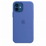 Чехол Silicone Case для iPhone 12/12 Pro Capri Blue