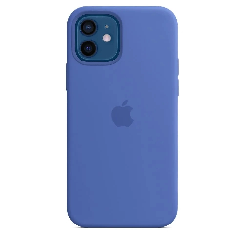 Silicone Case для iPhone 12/12 Pro Capri Blue