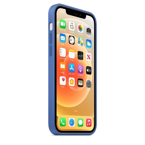 Silicone Case для iPhone 12/12 Pro Capri Blue