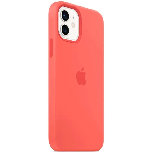 Silicone Case для iPhone 12/12 Pro Pink Citrus