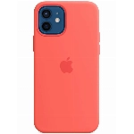 Чехол Silicone Case для iPhone 12/12 Pro Pink Citrus