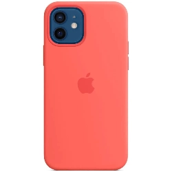 Чехол Silicone Case для iPhone 12/12 Pro Pink Citrus