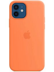 Чехол Silicone Case для iPhone 12/12 Pro Kumquat