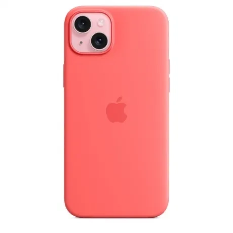 iPhone 15 Plus Silicone Case Guava