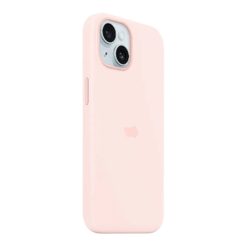 iPhone 15 Plus Silicone Case Light Pink