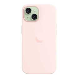 Чехол iPhone 15 Plus Silicone Case Light Pink
