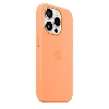 iPhone 15 Pro Silicon Case Orange Sorbet