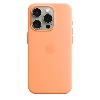 iPhone 15 Pro Silicon Case Orange Sorbet