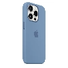 iPhone 15 Pro Silicon Case Winter Blue