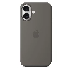 iPhone 16 Silicone Case Stone Gray