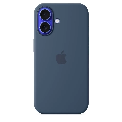 Чехол iPhone 16 Silicone Case Denim