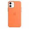 iPhone 12 mini Silicone Case Kumquat