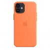 iPhone 12 mini Silicone Case Kumquat