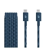 Beats USB‑C to USB‑C Woven Cable (1.5 m/5 ft), Nitro Navy