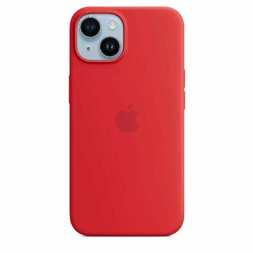 iPhone 14 Silicone Case Red