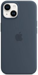 Чехол iPhone 14 Silicone Case MPRV3, Storm Blue