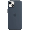 iPhone 14 Plus Silicone Case Storm Blue