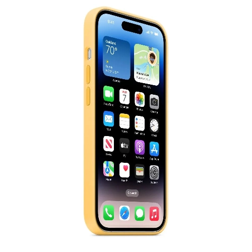 iPhone 14 Pro Silicone Case Sunglow