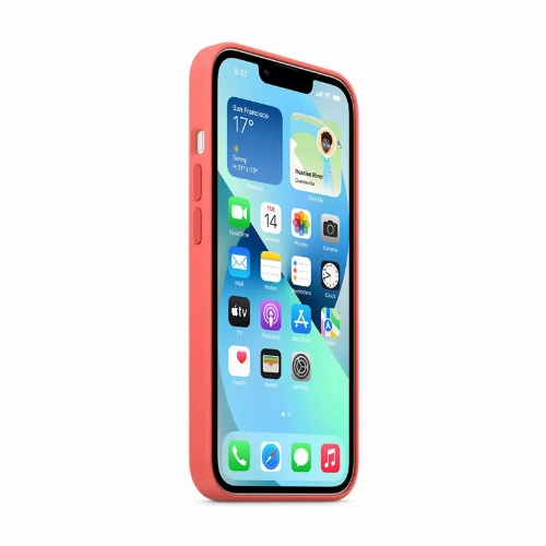Чехол iPhone 13 Silicone Case Pink Pomelo