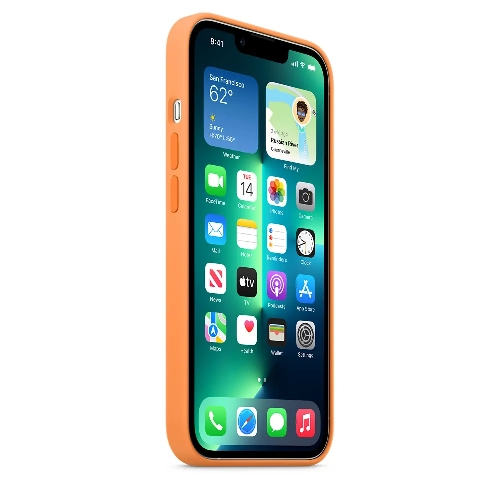 Чехол iPhone 13 Pro Silicone Case Marigold