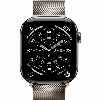 Apple Watch Series 11 46 мм Natural Titanium Case, Natural Milanese Loop (S/M)
