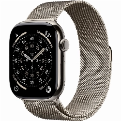 Умные часы Apple Watch Series 11 46 мм Natural Titanium Case, Natural Milanese Loop (S/M)