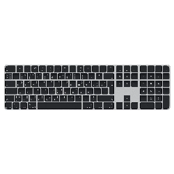 Клавиатура Apple Magic Keyboard с Touch ID, USB-C (MXK83RS/A), черный