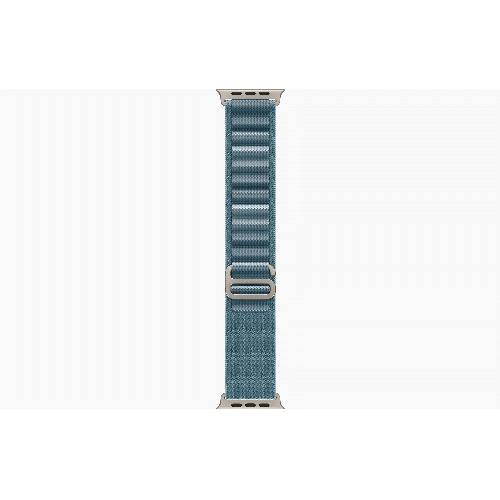 Apple Apple Watch Ultra 3, 49 мм, Natural Titanium Light Blue Alpine Loop M