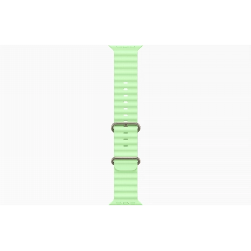 Apple Apple Watch Ultra 3, 49 мм, Natural Titanium Neon Green Ocean Band