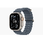 Apple Watch Ultra 3, 49 мм, Natural Titanium Anchor Blue Ocean Band