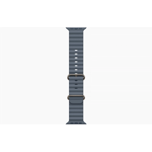 Apple Apple Watch Ultra 3, 49 мм, Natural Titanium Anchor Blue Ocean Band