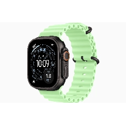 Apple Apple Watch Ultra 3, 49 мм, Black Titanium Neon Green Ocean Band