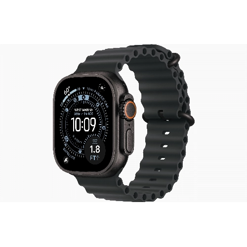 Apple Apple Watch Ultra 3, 49 мм, Black Titanium Black Ocean Band
