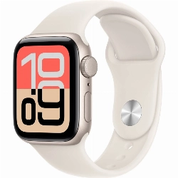 Умные часы Apple Watch Series SE 3 40 мм, Starlight Aluminum Case with Starlight Sport Band (M/L)