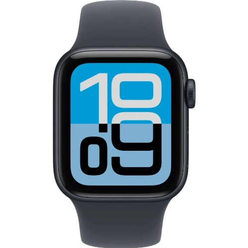 Умные часы Apple Watch Series SE 3 44 мм, Midnight Aluminum Case with Midnight Sport Band (S/M)