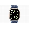 Apple Apple Watch Ultra 3, 49 мм, Natural Titanium Blue/Bright Blue Trail Loop S/M