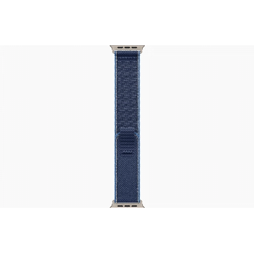 Apple Apple Watch Ultra 3, 49 мм, Natural Titanium Blue/Bright Blue Trail Loop S/M