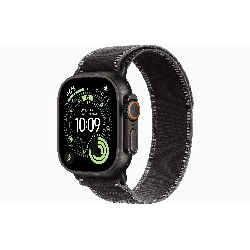 Apple Apple Watch Ultra 3, 49 мм, Black Titanium Black/Charcoal Trail Loop M/L