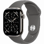 Умные часы Apple Watch Series 11 42 мм, S/M 140–190 мм, Natural Aluminum Case, Stone Gray Sport Band