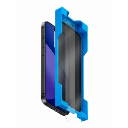 Стекло защитное Uniq для iPhone 17 Pro Max OPTIX EXOFit Privacy AntiDust Filter Black (+PRO applicator)