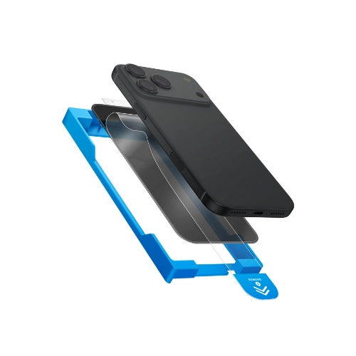 Uniq для iPhone 17 Pro Max OPTIX EXOFit Privacy AntiDust Filter Black (+PRO applicator)