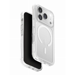 Чехол Uniq Combat для iPhone 17 Pro, Blanc White, Белый/прозрачный