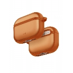 Чехол Uniq Veren Shockproof with carabin для Airpods Pro 3, Sunset Ember, Оранжевый