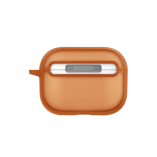 Uniq Veren Shockproof with carabin для Airpods Pro 3, Sunset Ember, Оранжевый