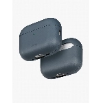 Чехол Uniq Lyden Vex Leatherette для Airpods Pro 3, Ash Blue, Синий