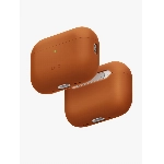 Чехол Uniq LINO Liquid silicone with handstrap для Airpods Pro 3, Sunset Ember, Оранжевый