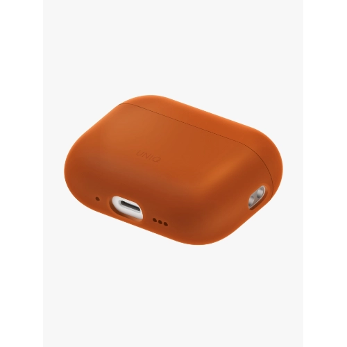 Uniq LINO Liquid silicone with handstrap для Airpods Pro 3, Sunset Ember, Оранжевый