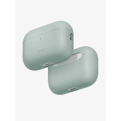 Чехол Uniq LINO Liquid silicone with handstrap для Airpods Pro 3, Iceplant Green, Зеленый