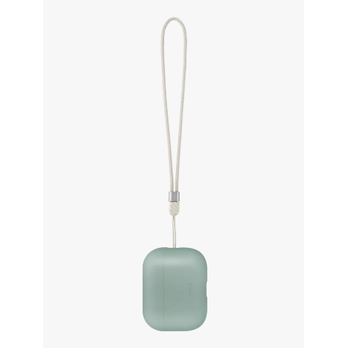 Uniq LINO Liquid silicone with handstrap для Airpods Pro 3, Iceplant Green, Зеленый