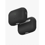 Чехол Uniq LINO Liquid silicone with handstrap для Airpods Pro 3, Charcoal Grey, Темно-серый